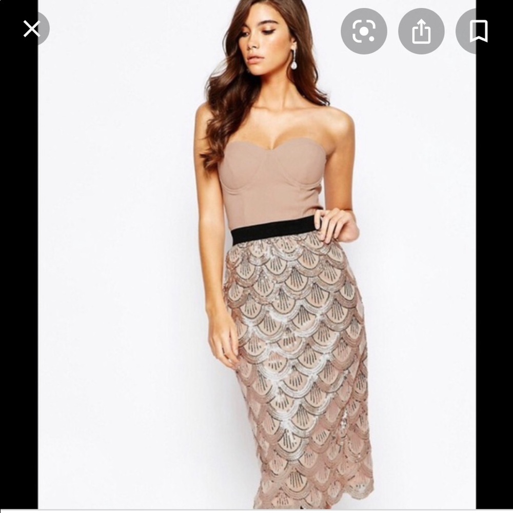 RARE London midi dress, new with tags!